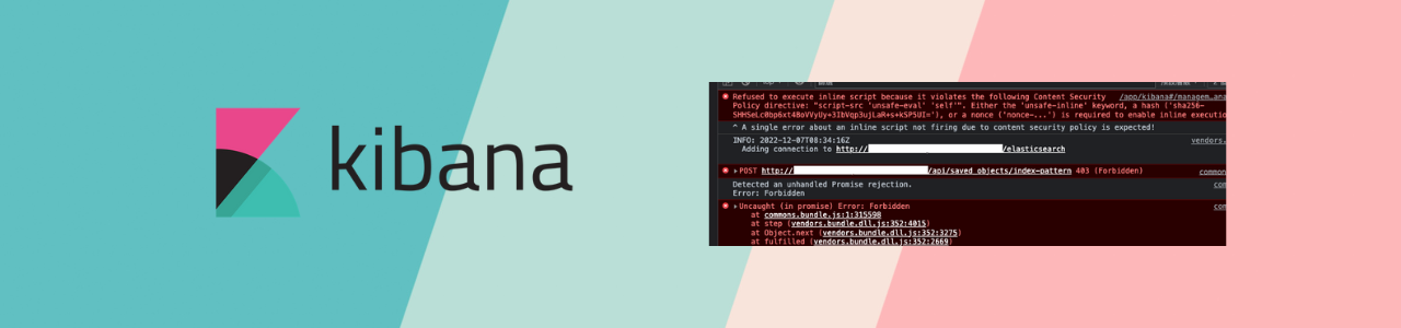 Kibana 新增 index 索引時一直轉圈圈以及顯示 HTTP 403 Forbidden